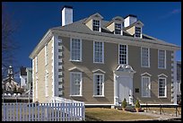 Wentworth-Gardner House 1760 in Georgian style. Portsmouth, New Hampshire, USA (color)