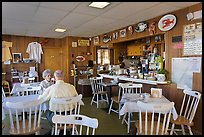 Chowder and Sandwich shot interior. Portsmouth, New Hampshire, USA ( color)