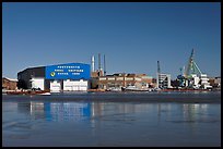 Portsmouth Naval Shipyard. Portsmouth, New Hampshire, USA (color)