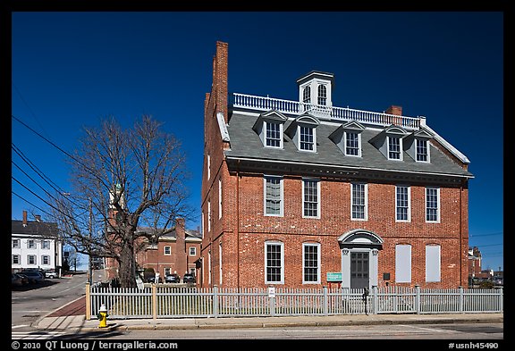 Warner House. Portsmouth, New Hampshire, USA (color)