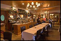 Restaurant interior. Walpole, New Hampshire, USA (color)