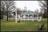 Village commons. Walpole, New Hampshire, USA ( color)