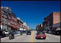 Main street. Concord, New Hampshire, USA (color)