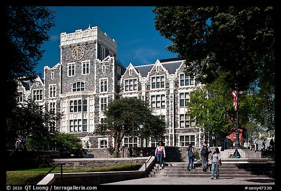 City University of New York. NYC, New York, USA (color)