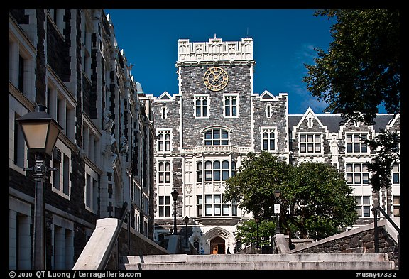 City College, CUNY. NYC, New York, USA (color)