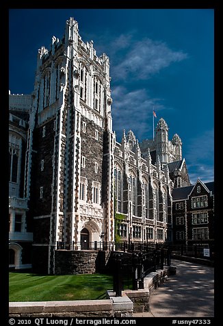 Shepard Hall, the City University of New York. NYC, New York, USA