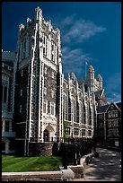 Shepard Hall, the City University of New York. NYC, New York, USA (color)