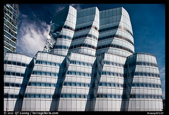 IAC building, designed by Frank Gehry. NYC, New York, USA