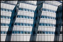 Facade detail, IAC building. NYC, New York, USA (color)