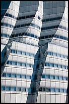 Curves evoking sails in IAC building. NYC, New York, USA ( color)