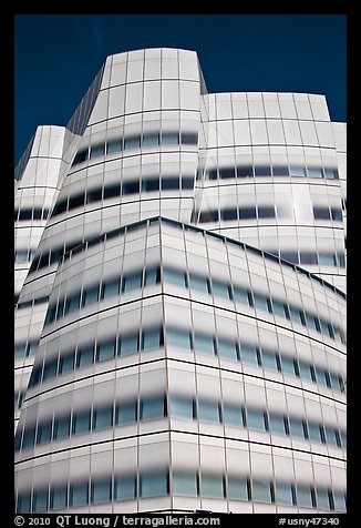 Frank Gehry designed IAC building. NYC, New York, USA