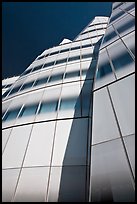 Looking up facade of IAC building. NYC, New York, USA ( color)