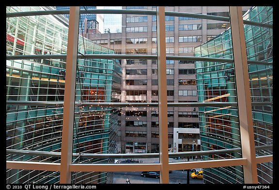 Bloomberg Building, designed by Cesar Pelli and Associates. NYC, New York, USA (color)