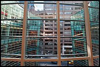 Bloomberg Building, designed by Cesar Pelli and Associates. NYC, New York, USA (color)