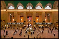 Grand Central Station interior. NYC, New York, USA ( color)