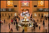 Information booth, Grand Central Station. NYC, New York, USA