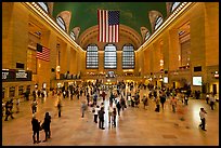 Main Concourse, Grand Central Terminal. NYC, New York, USA ( color)