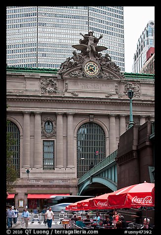 Outside Grand Central Terminal. NYC, New York, USA