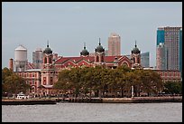 Ellis Island. NYC, New York, USA (color)