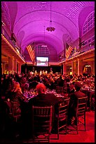 NPCA gala inside Immigration Museum, Ellis Island. NYC, New York, USA ( color)