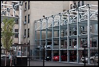 Parking elevators. NYC, New York, USA ( color)