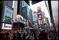 Times Squares. NYC, New York, USA (color)