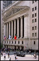 New York Stock Exchange. NYC, New York, USA (color)