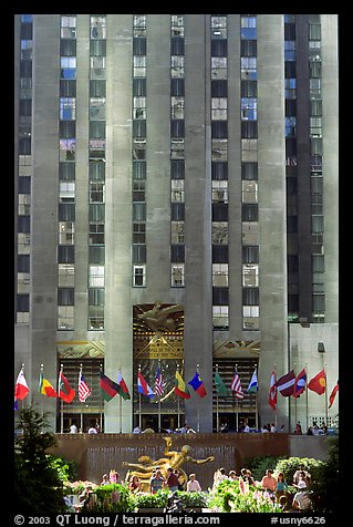 Rockefeller Center. NYC, New York, USA