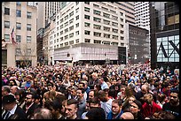 Easter Sunday crowds on Fifth Avenue. NYC, New York, USA ( color)