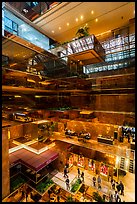 Atrium, Trump Tower. NYC, New York, USA ( color)