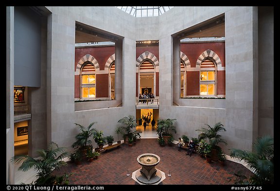 New wing, Metropolitan Museum of Art. NYC, New York, USA (color)