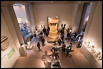 Antiquities department, Metropolitan Museum of Art. NYC, New York, USA ( color)
