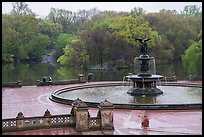 Bethesda Fountain and terrace, Central Park. NYC, New York, USA ( color)