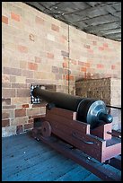 Cannon, Castle Clinton National Monument. NYC, New York, USA ( color)