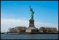 Liberty Island, Statue of Liberty National Monument. NYC, New York, USA ( color)