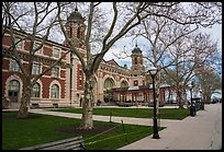 Main building, Ellis Island, Statue of Liberty National Monument. NYC, New York, USA ( color)