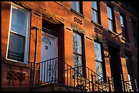 Brick townhouse, Brooklyn. New York, USA ( color)