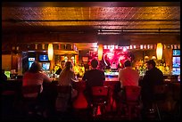 Stonewall Inn bar counter. NYC, New York, USA ( color)