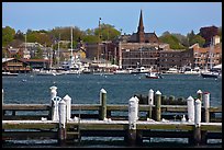 Harbor and waterfront. Newport, Rhode Island, USA ( color)