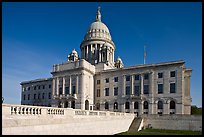 North Facade of Rhode	Island capitol. Providence, Rhode Island, USA