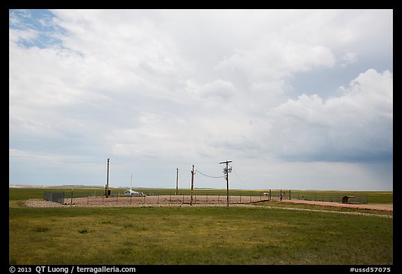 Launch facility Delta-09. Minuteman Missile National Historical Site, South Dakota, USA