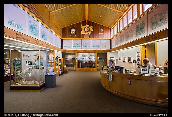 National Grasslands visitor center, Wall. South Dakota, USA