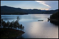 Pactola Reservoir, Rapid Valley. Black Hills, South Dakota, USA ( color)