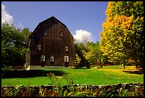 Lee Farm on Ridge Road. Vermont, New England, USA