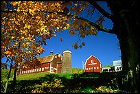 Pomeret Highlands Farm near Woodstock. Vermont, New England, USA (color)