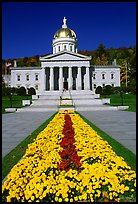 State House, Montpellier. Vermont, New England, USA