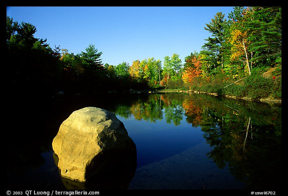 Pond. Wisconsin, USA