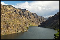 Hells Canyon Reservoir. Hells Canyon National Recreation Area, Idaho and Oregon, USA ( color)