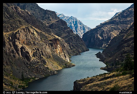 Snake River Gorge. Hells Canyon National Recreation Area, Idaho and Oregon, USA