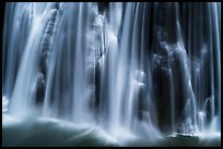 Bridal Veil Fall detail. Idaho, USA ( color)